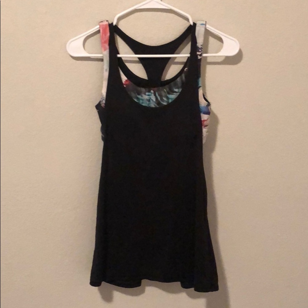 Lululemon tank with built in bra